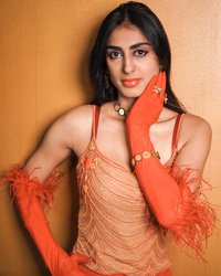 Furry Flame Gloves