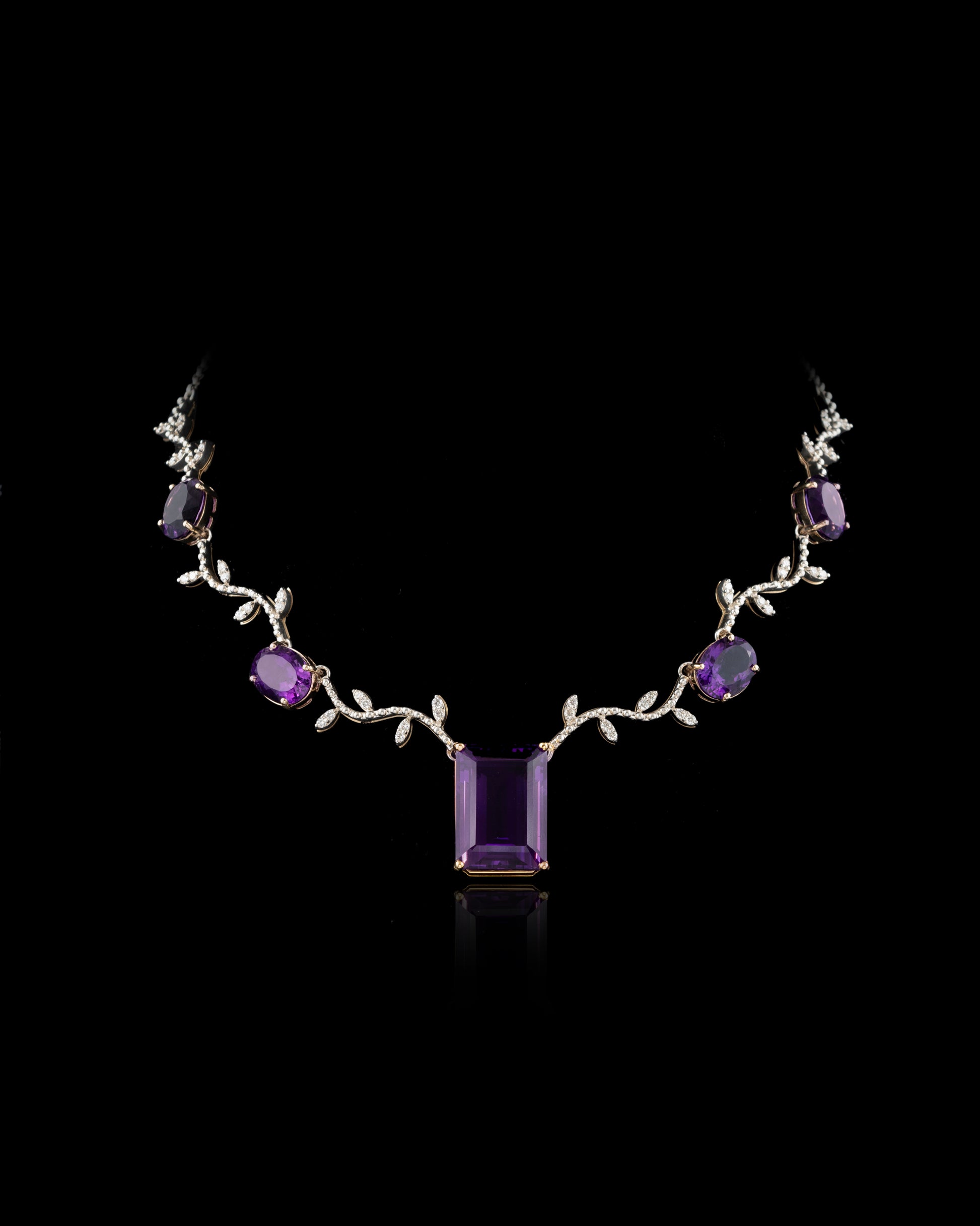 Amethyst necklace