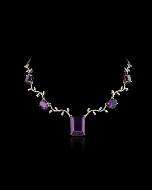 Amethyst necklace