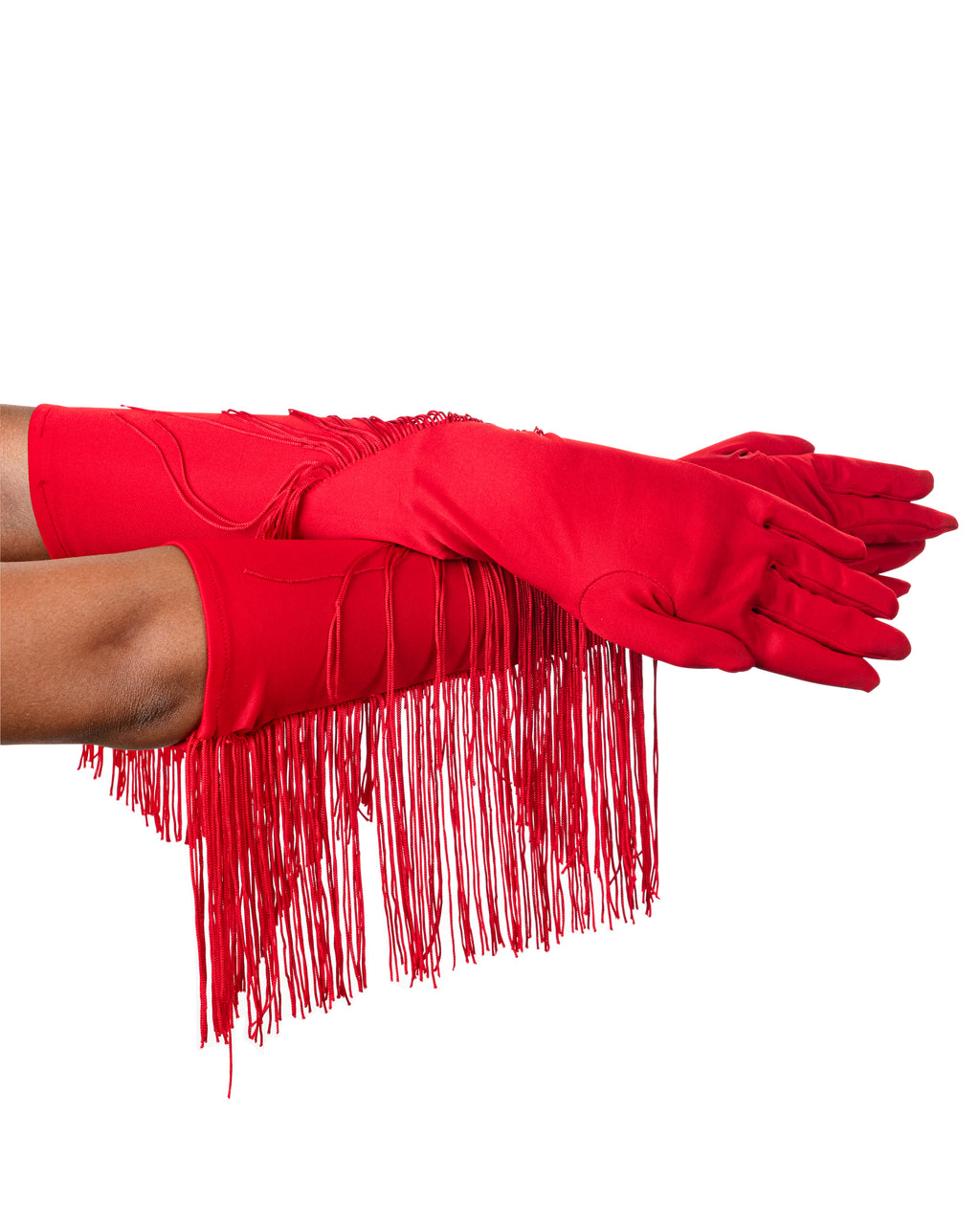 Scarlet Swirl Gloves