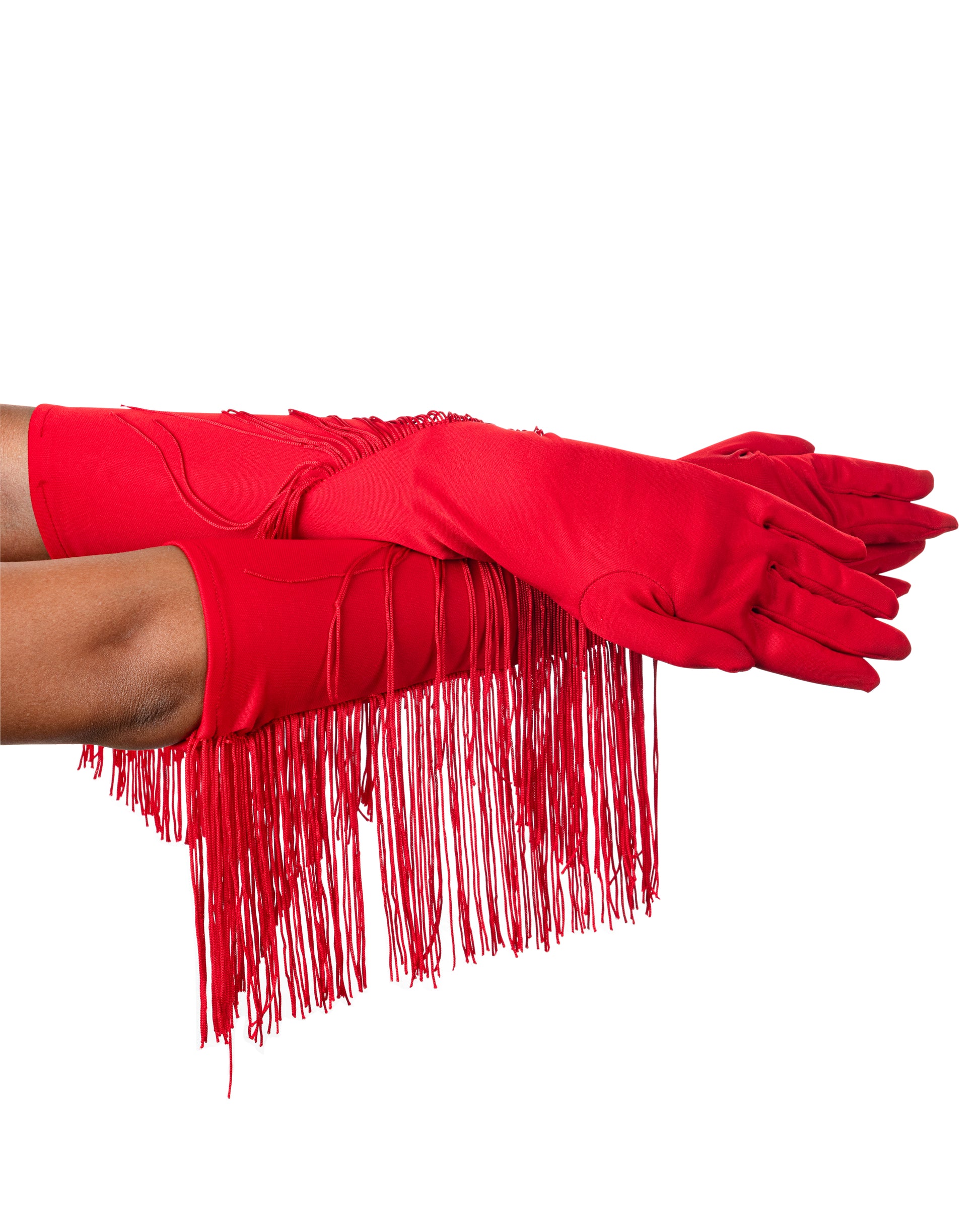 Scarlet Swirl Gloves