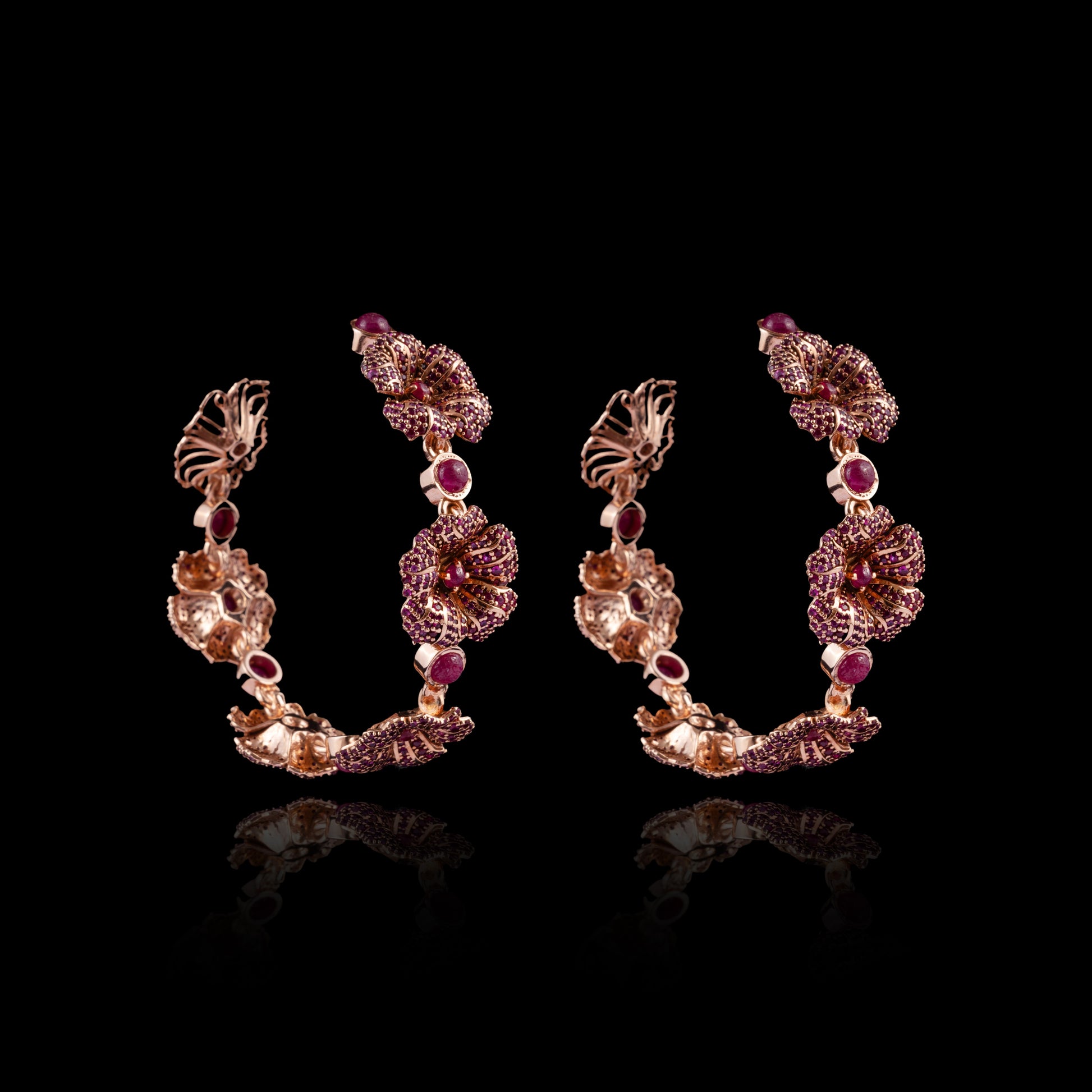 Blossom Hoops