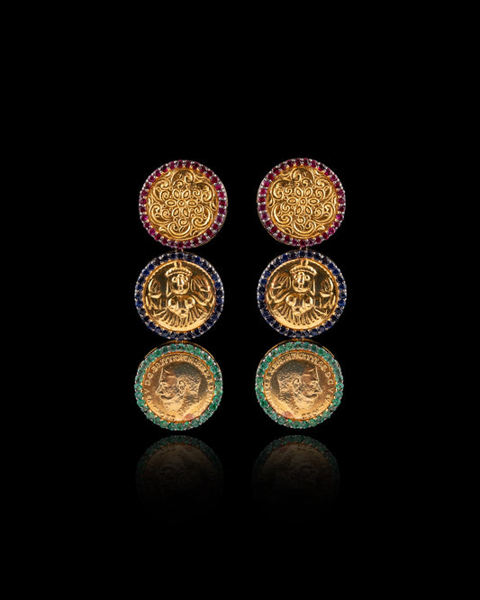 Coin earrings