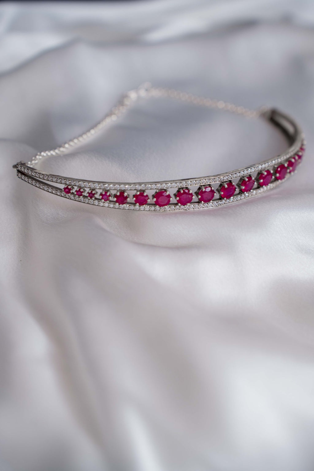 Ruby Crown choker