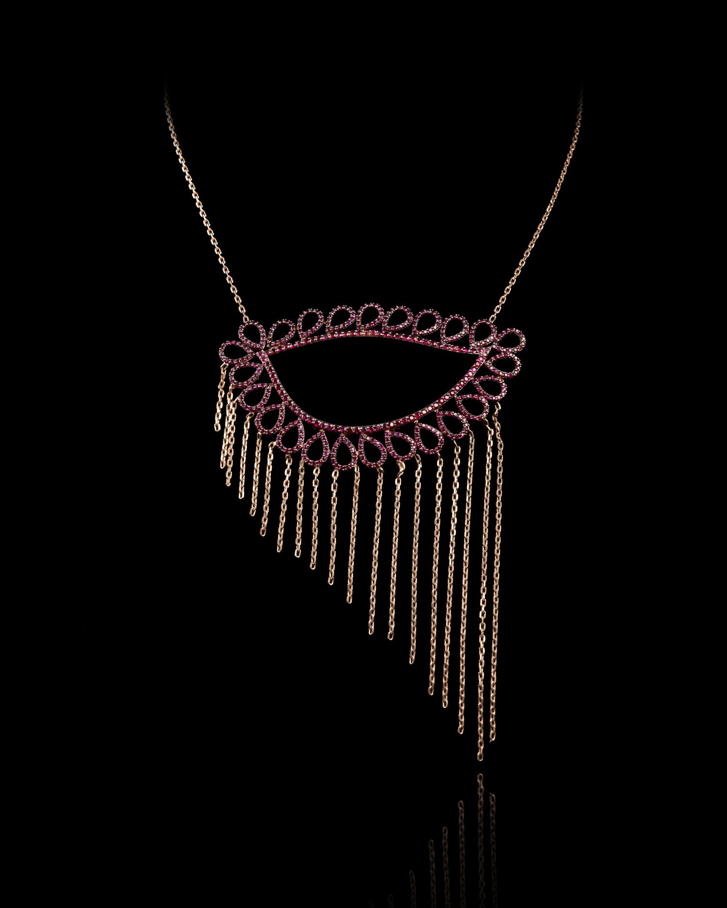 Eyemask Necklace