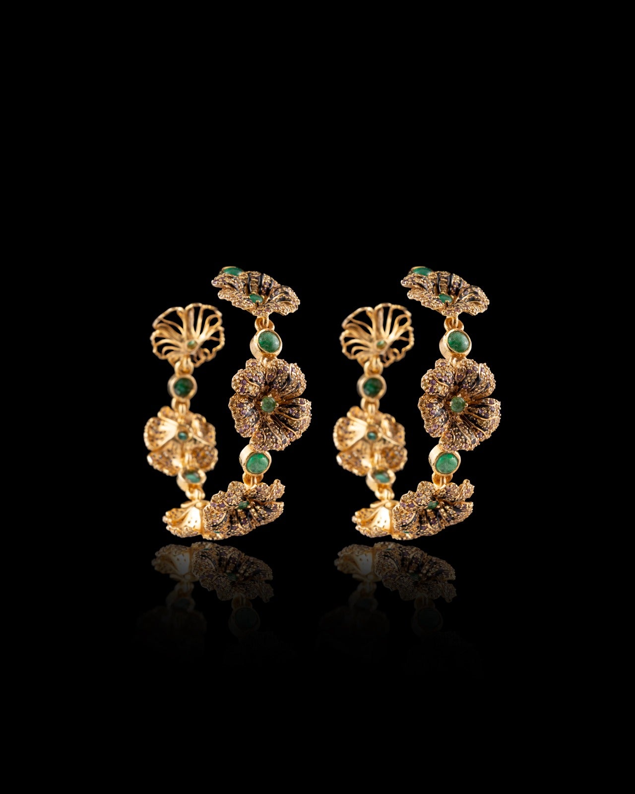 Flower Hoops