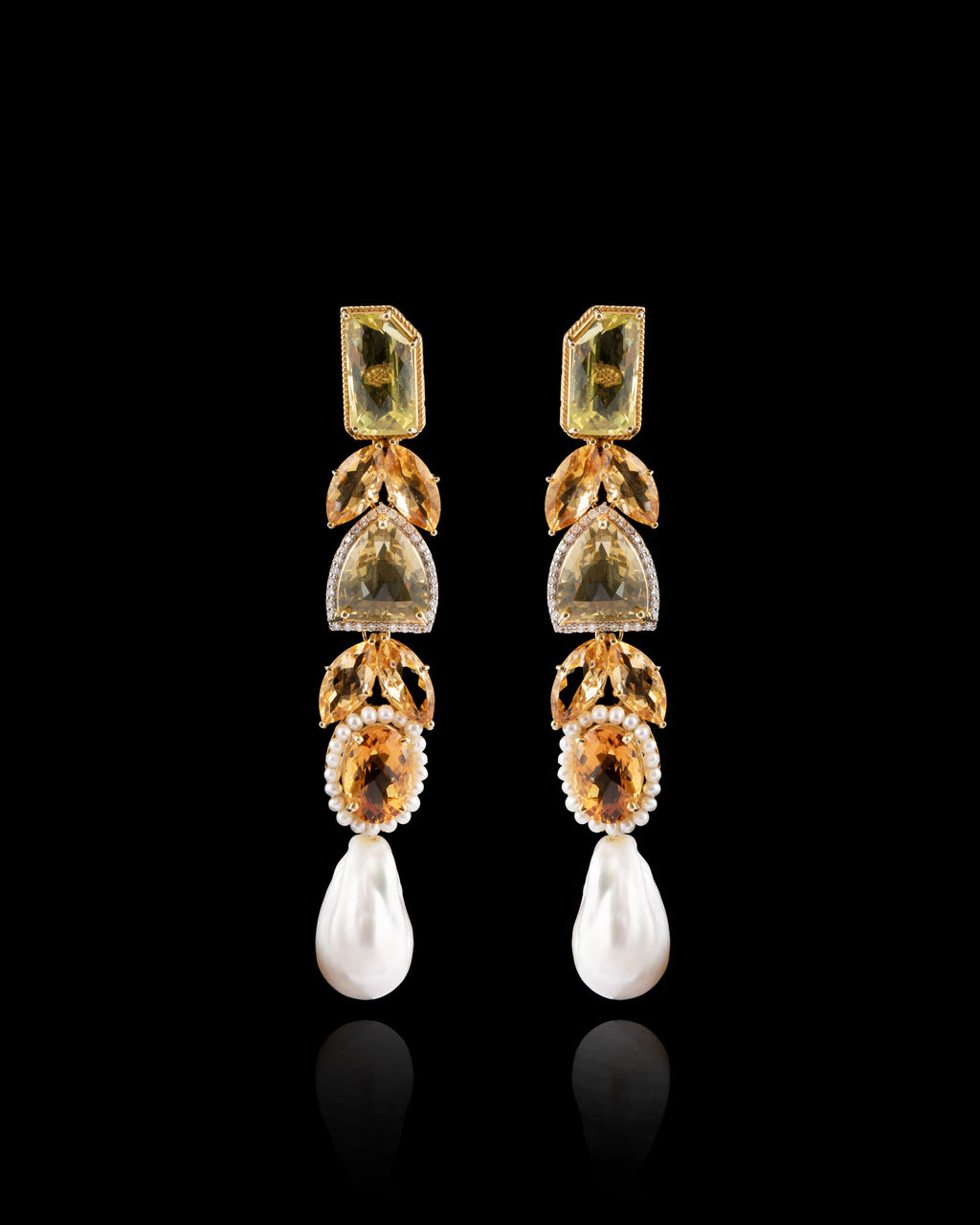 Lemon Topaz Earrings