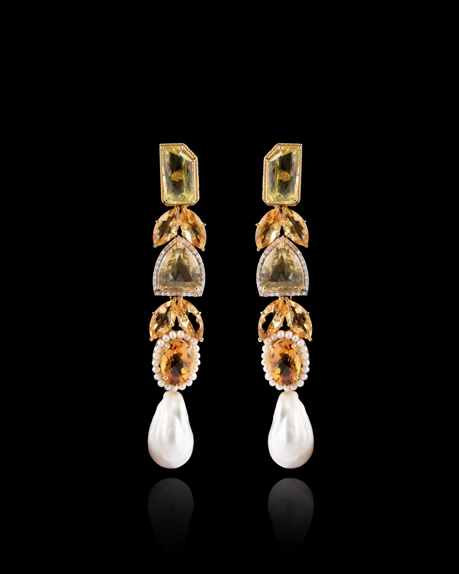 Lemon Topaz Earrings