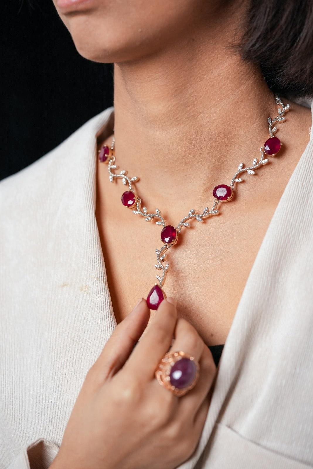 Ruby Necklace
